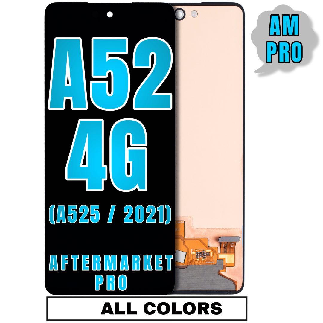 For Samsung Galaxy A52 4G (A525 / 2021) (6.46”) LCD Screen Replacement Without Frame (Aftermarket Pro) (All Colors)