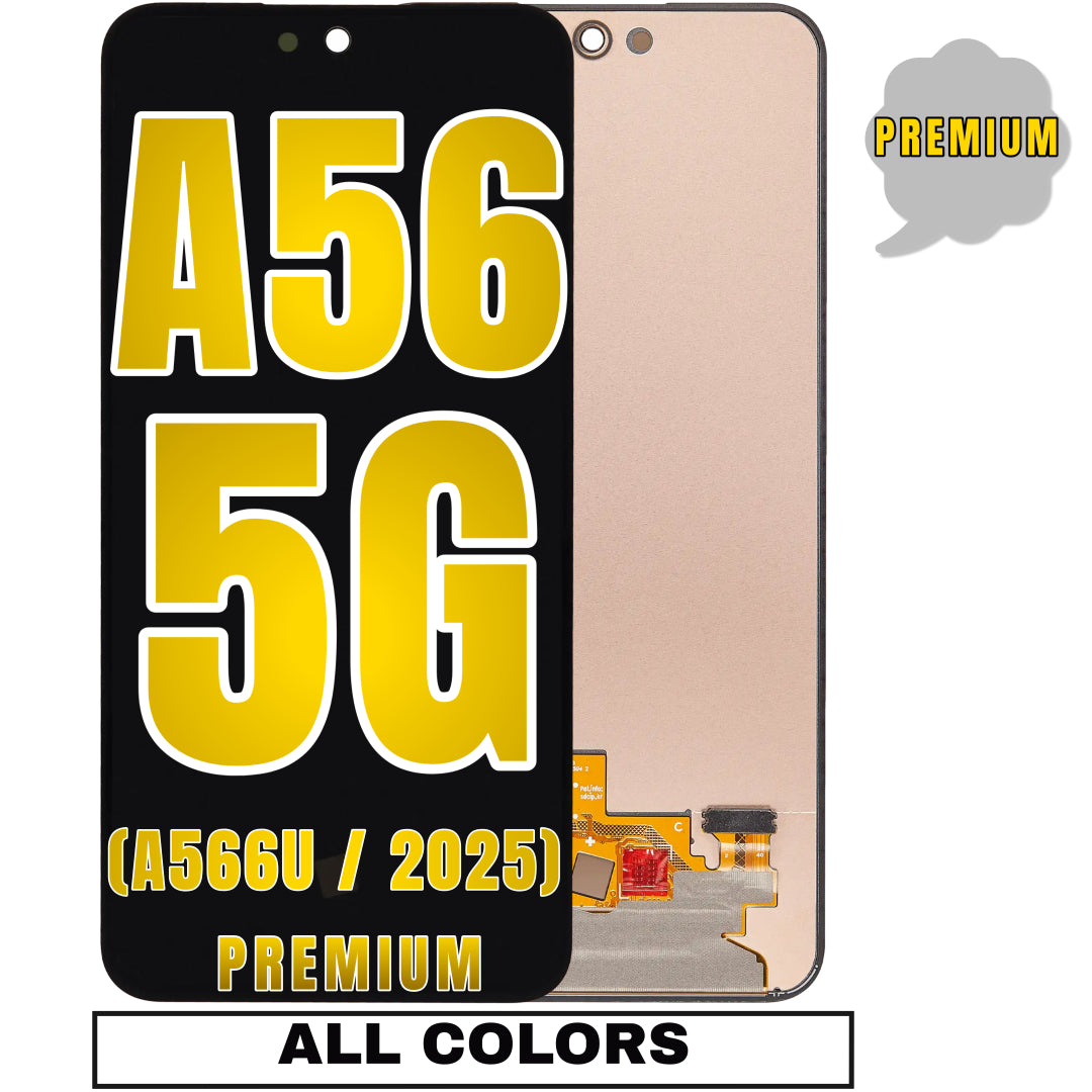 For Samsung Galaxy A56 5G (A566 / 2025) OLED Screen Replacement Without Frame (Premium) (All Colors)
