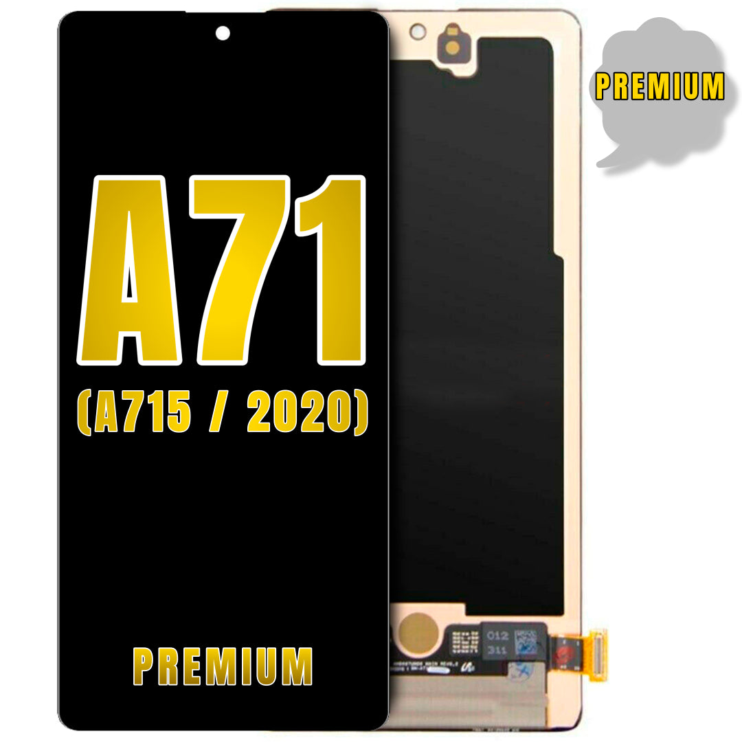 For Samsung Galaxy A71 (A715 / 2020) LCD Screen Replacement Without Frame (Premium) (All Colors)