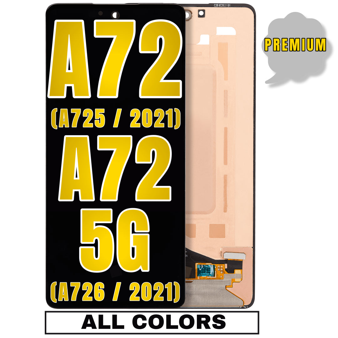 For Samsung Galaxy A72 (A725 / 2021) / A72 5G (A726 / 2021) OLED Screen Replacement Without Frame (Premium)