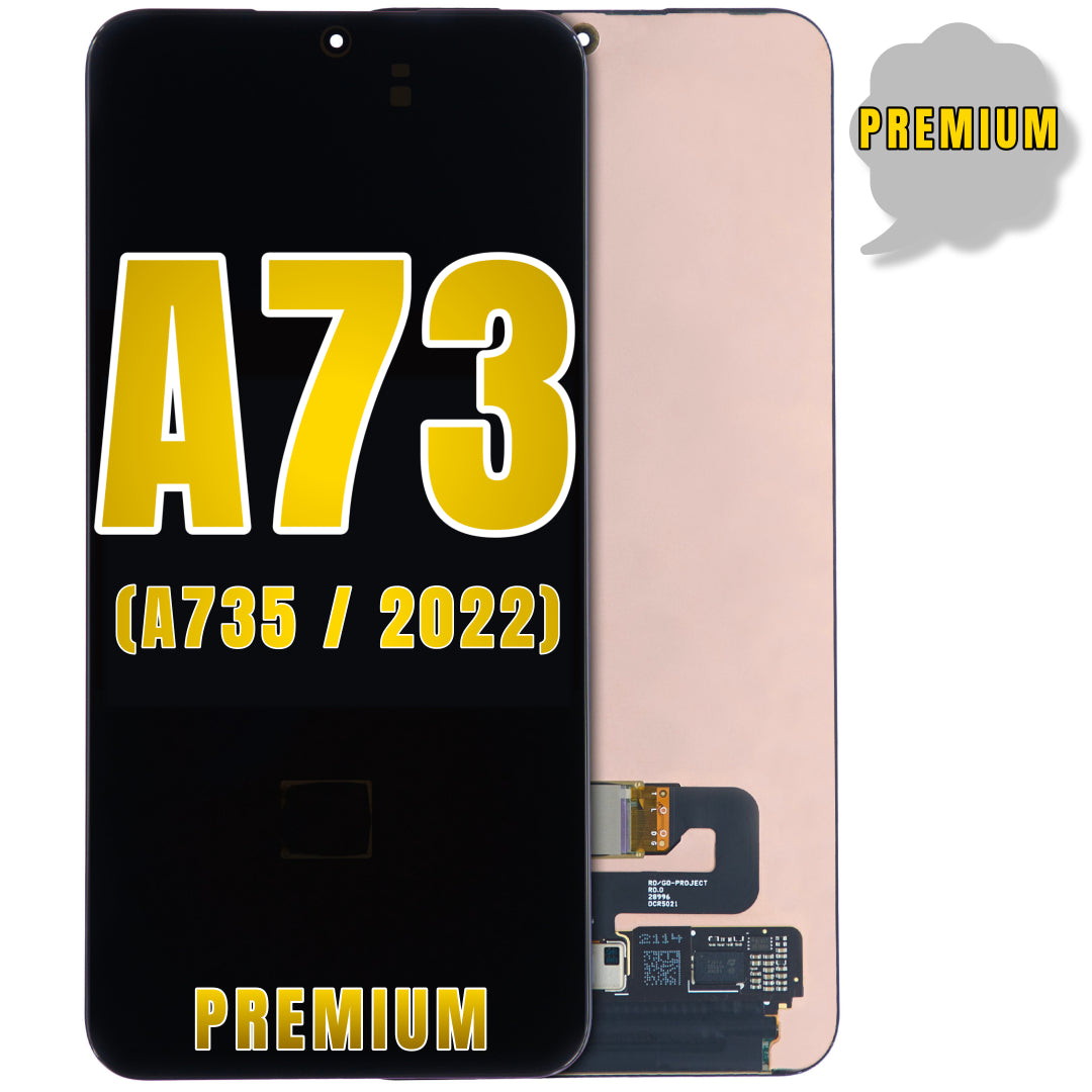 For Samsung Galaxy A73 (A735 / 2022) LCD Screen Replacement Without Frame (Premium) (All Colors)