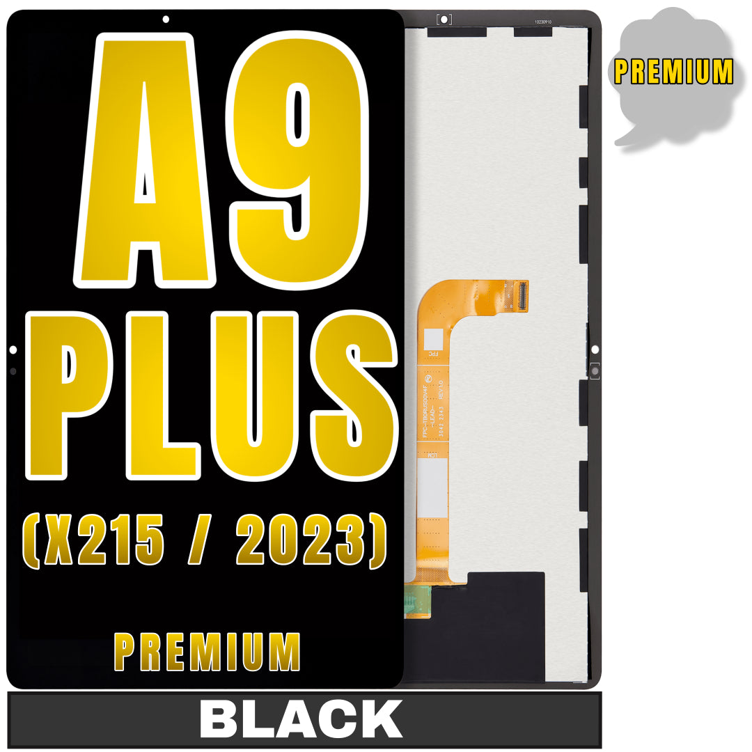 For Galaxy Tab A9 Plus (X215 / 2023) LCD Screen Replacement Without Frame (Premium) (Black)