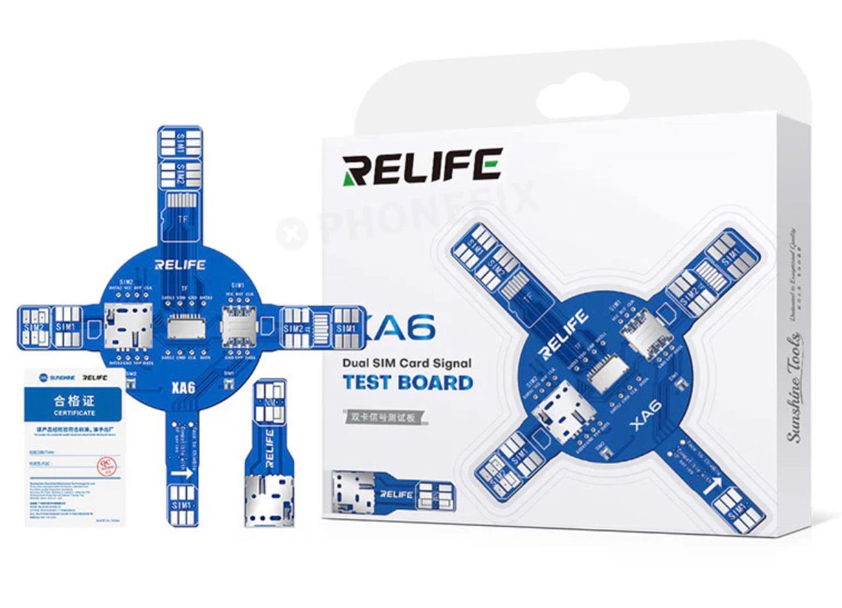 RELIFE XA6 Dual Card Signal Test Board