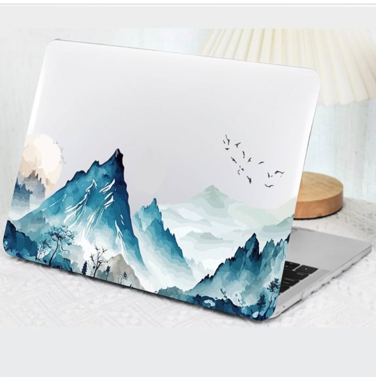 For MacBook Air 13" (A2179 / A2337 / 2020) Designer Cases With Keyboard Cover + Screen Protector (All Colors)