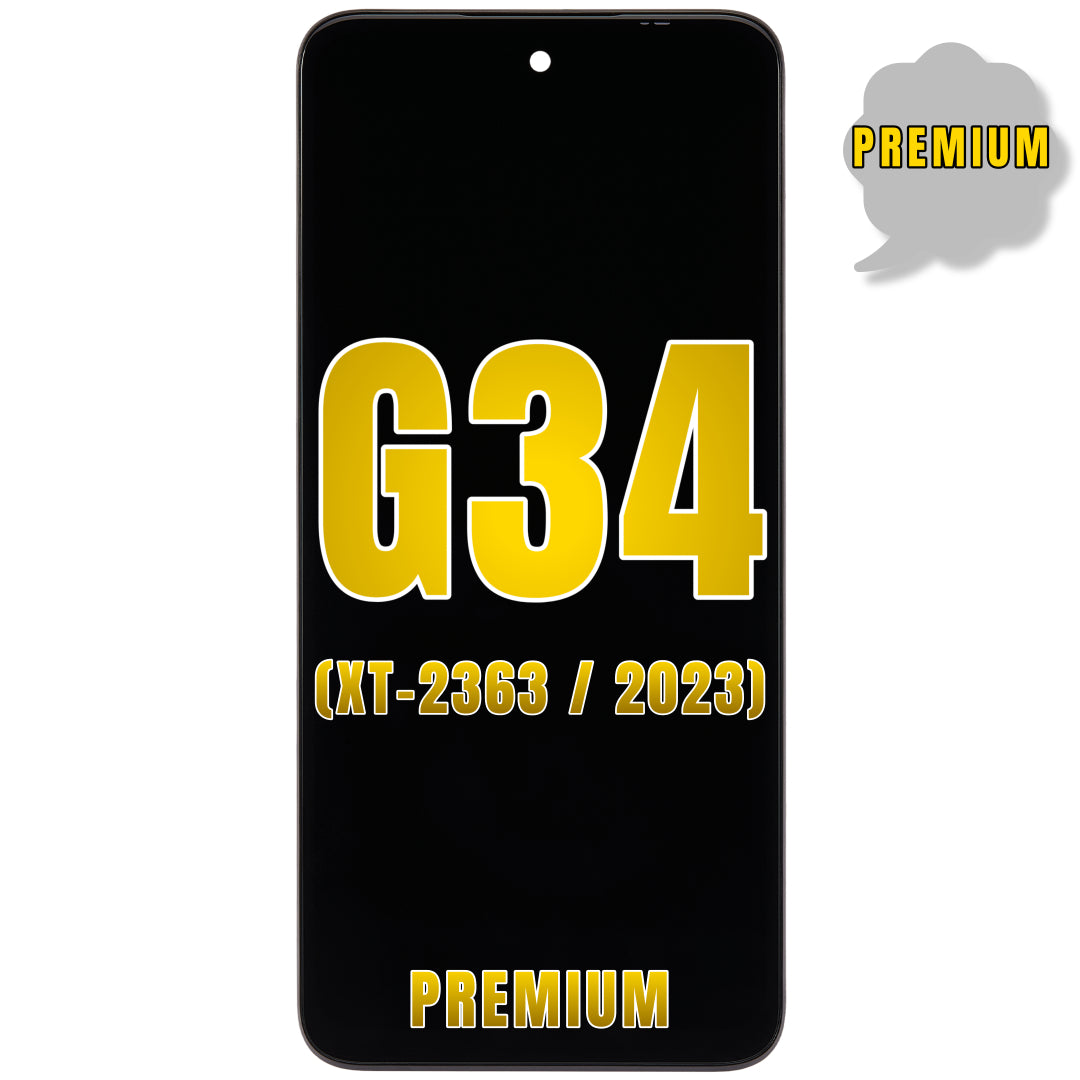 For Moto G34 (XT-2363 / 2023) / G45 5G (XT-2369 / 2024) LCD Screen Replacement Without Frame (Premium) (All Colors)