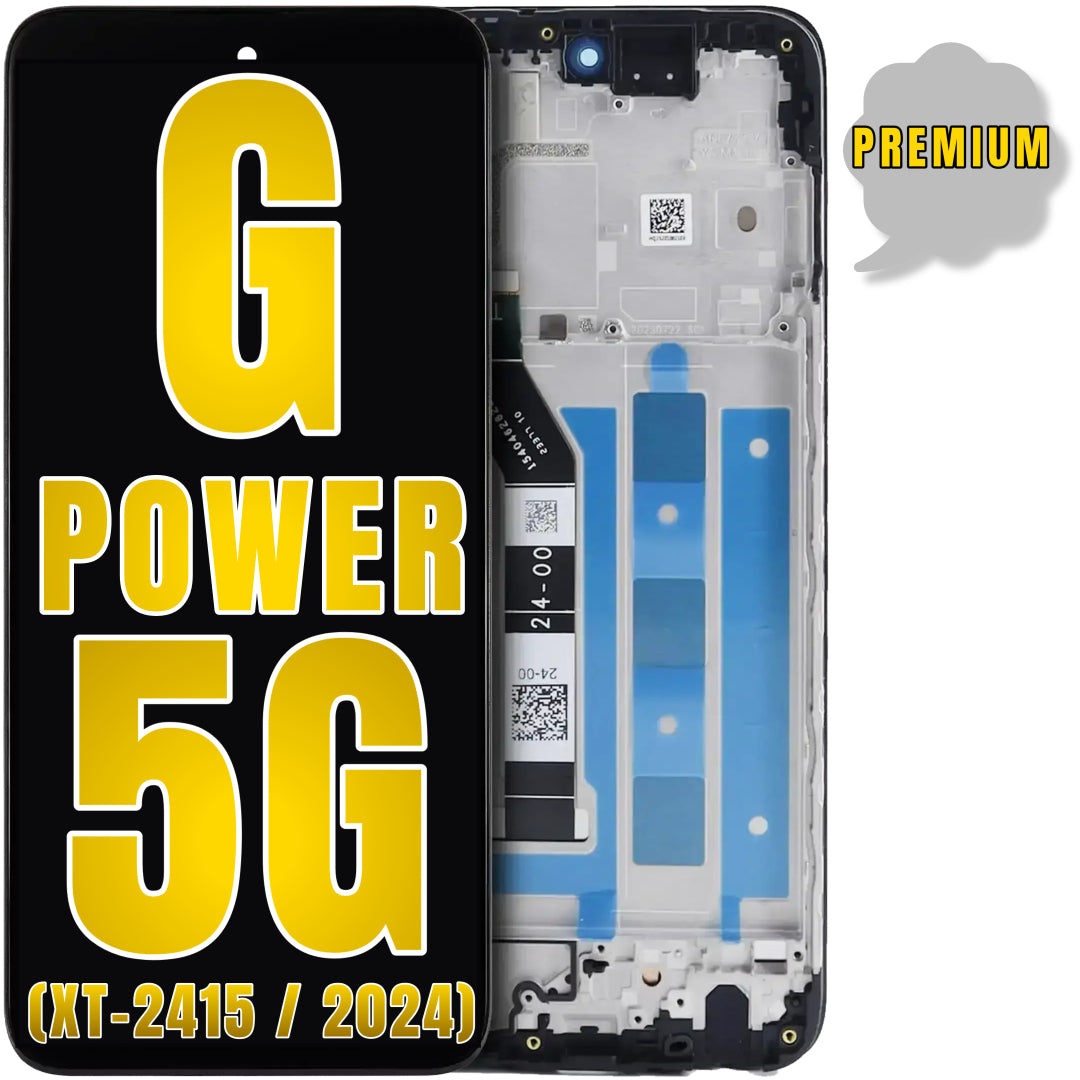 For Moto G Power 5G (XT-2415 / 2024) LCD Screen Replacement With Frame (Premium) (All Colors)