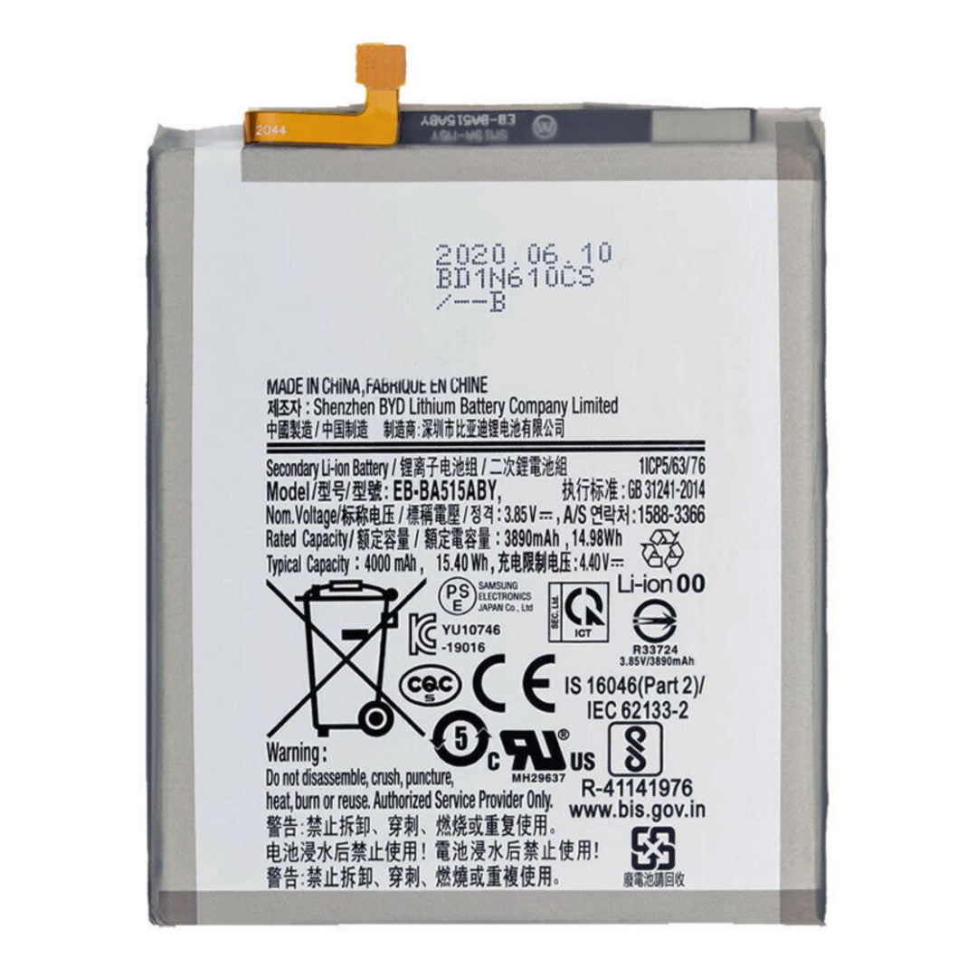 For Samsung Galaxy A51 4G (A515 / 2019) Battery Replacement (EB-BA515ABY)