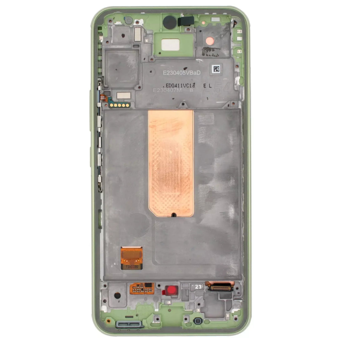 For Samsung Galaxy A54 5G (A546 / 2023) OLED Screen Replacement With Frame (Premium) (Lime / Light Green)