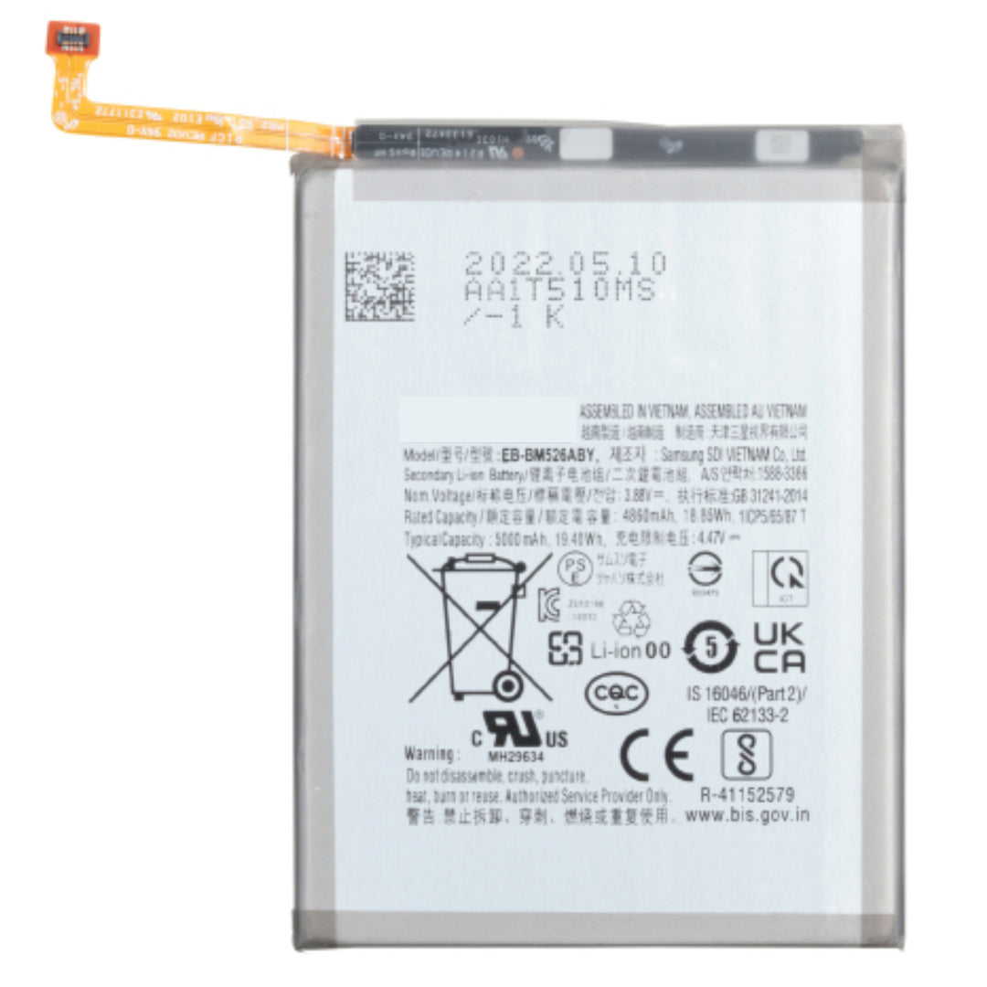 For Samsung Galaxy A23 (A235 / 2022) / A23 5G (A236 / 2022) / A73 5G (A736 / 2022) / M52 5G (M526 / 2021) Battery Replacement (Premium)