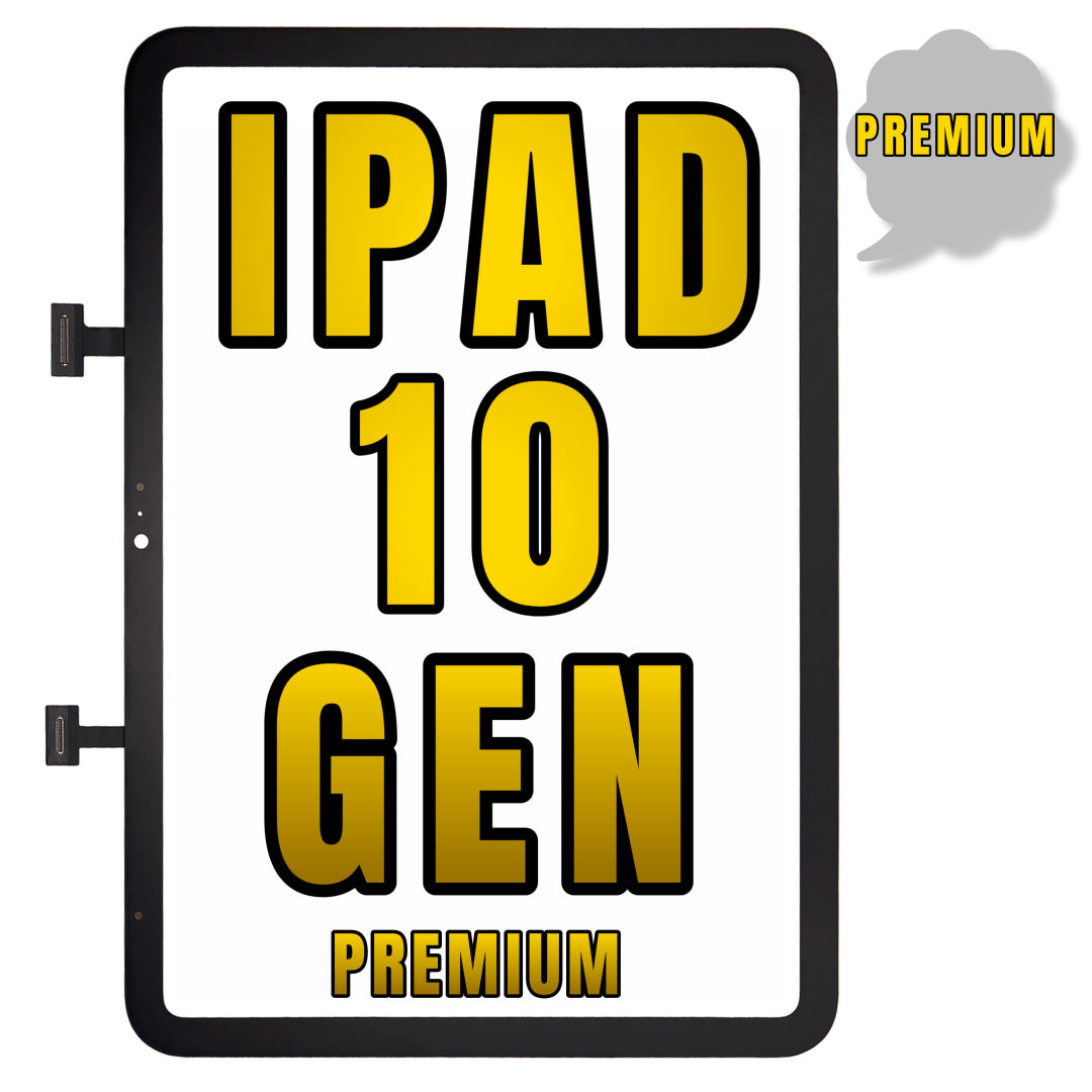 For iPad 10th Gen (2022) / iPad 11th Gen (2025) Digitizer Glass Replacement (Premium) (All Color)