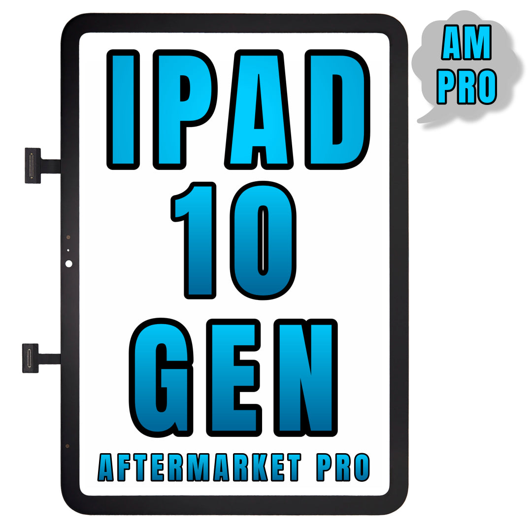 For iPad 10th Gen (2022) / iPad 11th Gen (2025) Digitizer Glass Replacement (Aftermarket Pro) (All Color)