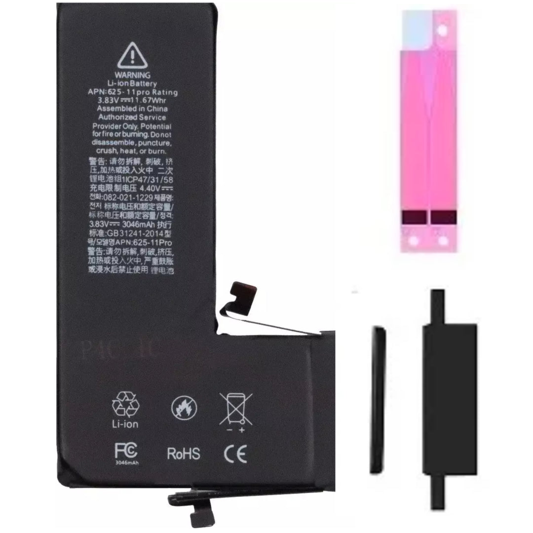 For iPhone 11 Pro Battery Replacement With Tag-On Flex (Not Required Spot Welding)