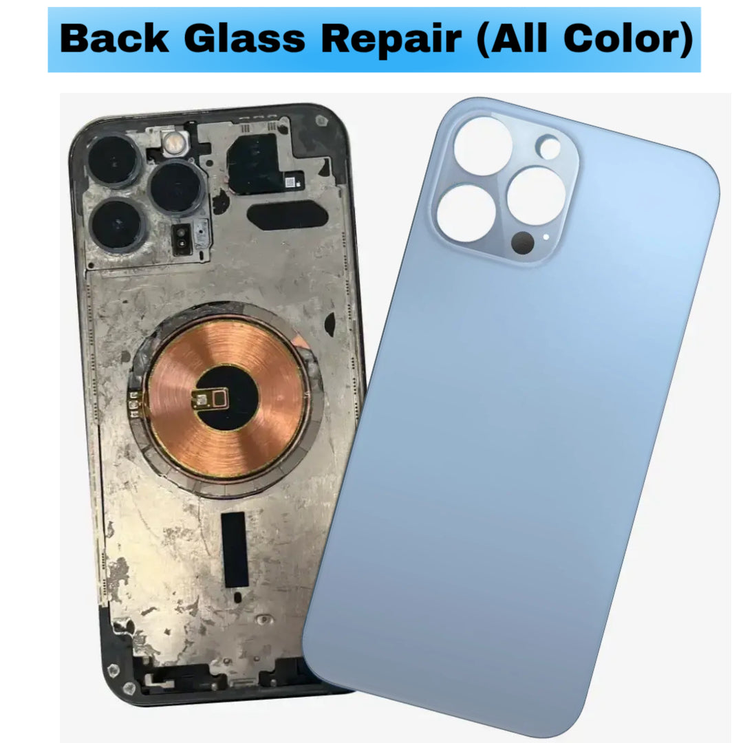 For iPhone 13 Pro Max Back Glass Repair (All Color)
