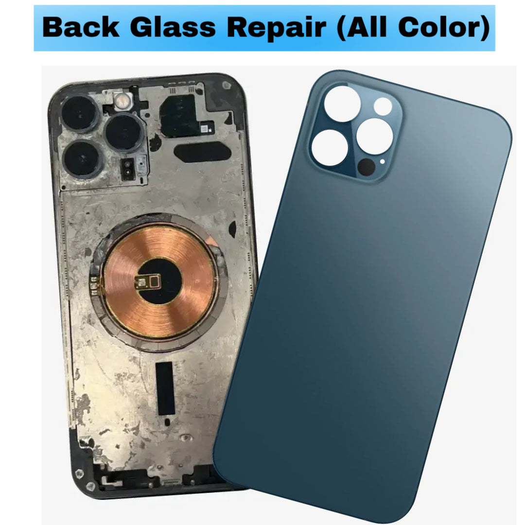 For iPhone 12 Pro Max Back Glass Repair (All Color)