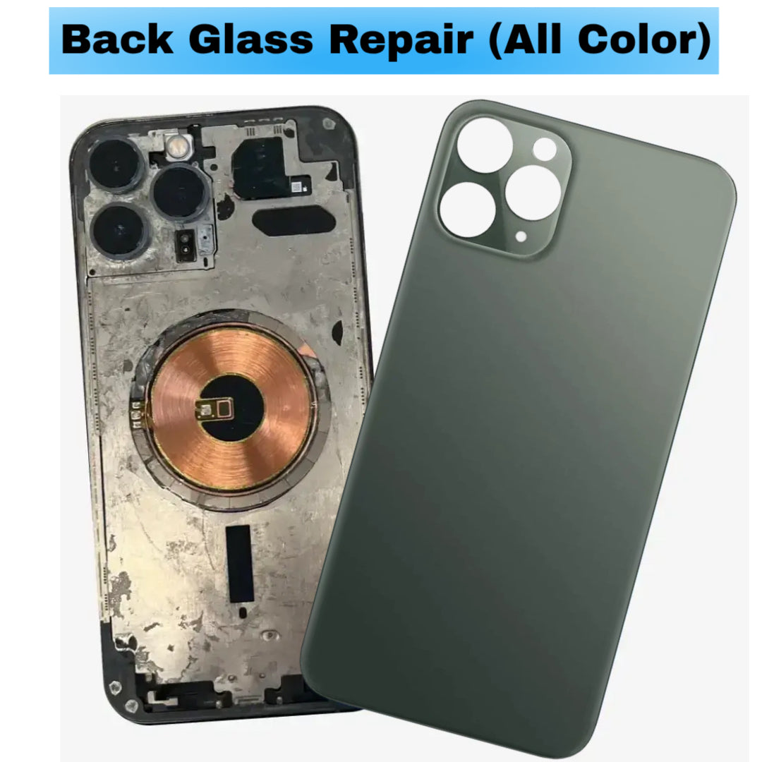 For iPhone 11 Pro Max Back Glass Repair (All Color)