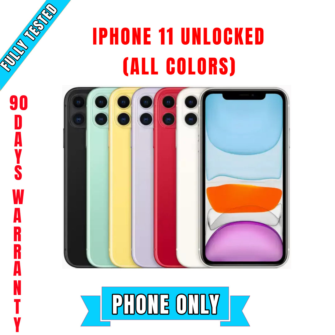 iPhone 11 Factory Unlock (All Colors)