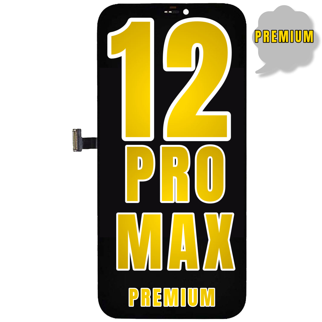 For iPhone 12 Pro Max OLED Screen Replacement (Premium)