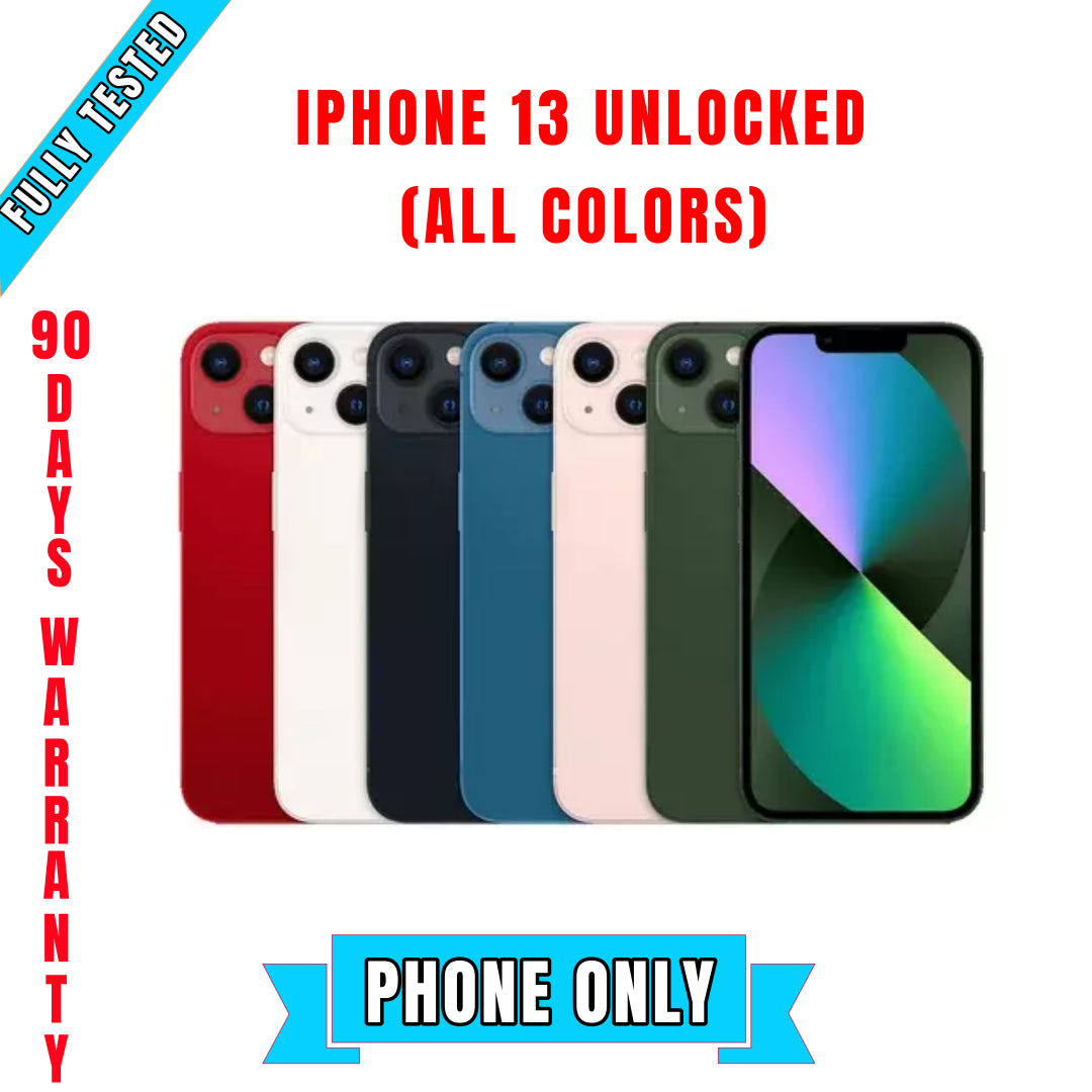 iPhone 13 Factory Unlocked (All Colors)