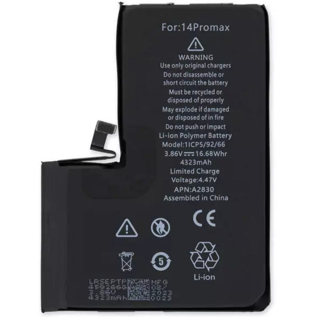 For iPhone 14 Pro Max Battery Replacement (Standard Capacity)
