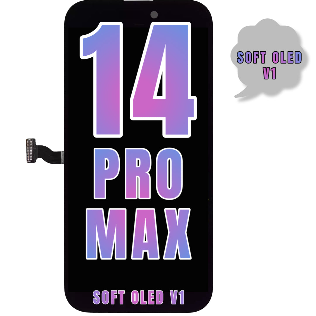 For iPhone 14 Pro Max OLED Screen Replacement (Soft Oled V1)