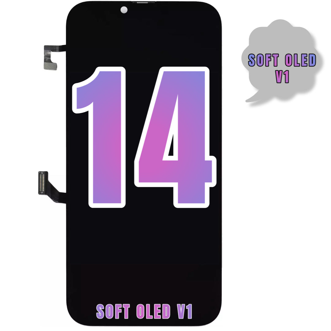 For iPhone 14 OLED Screen Replacement (Soft Oled V1)