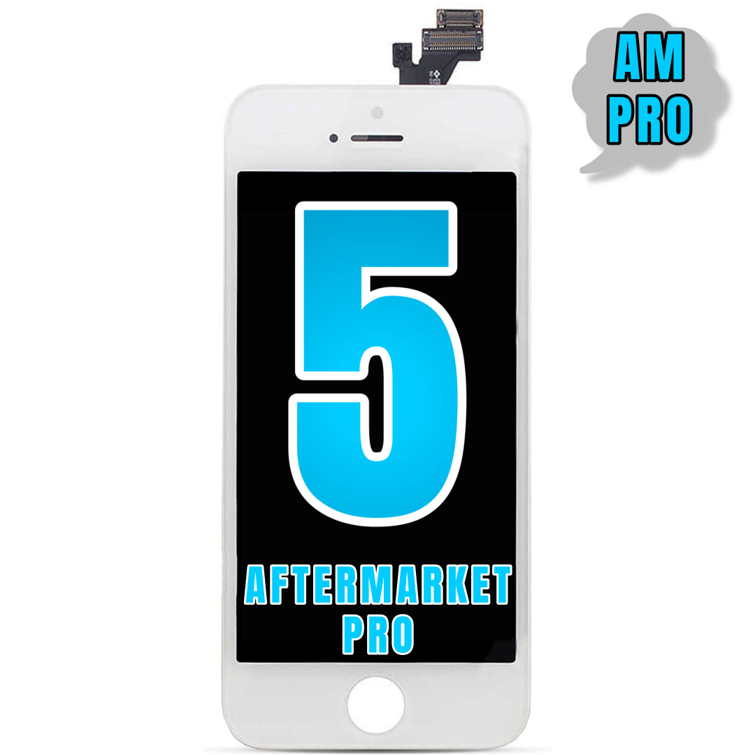 For iPhone 5 LCD Screen Replacement (Aftermarket Pro) (White)