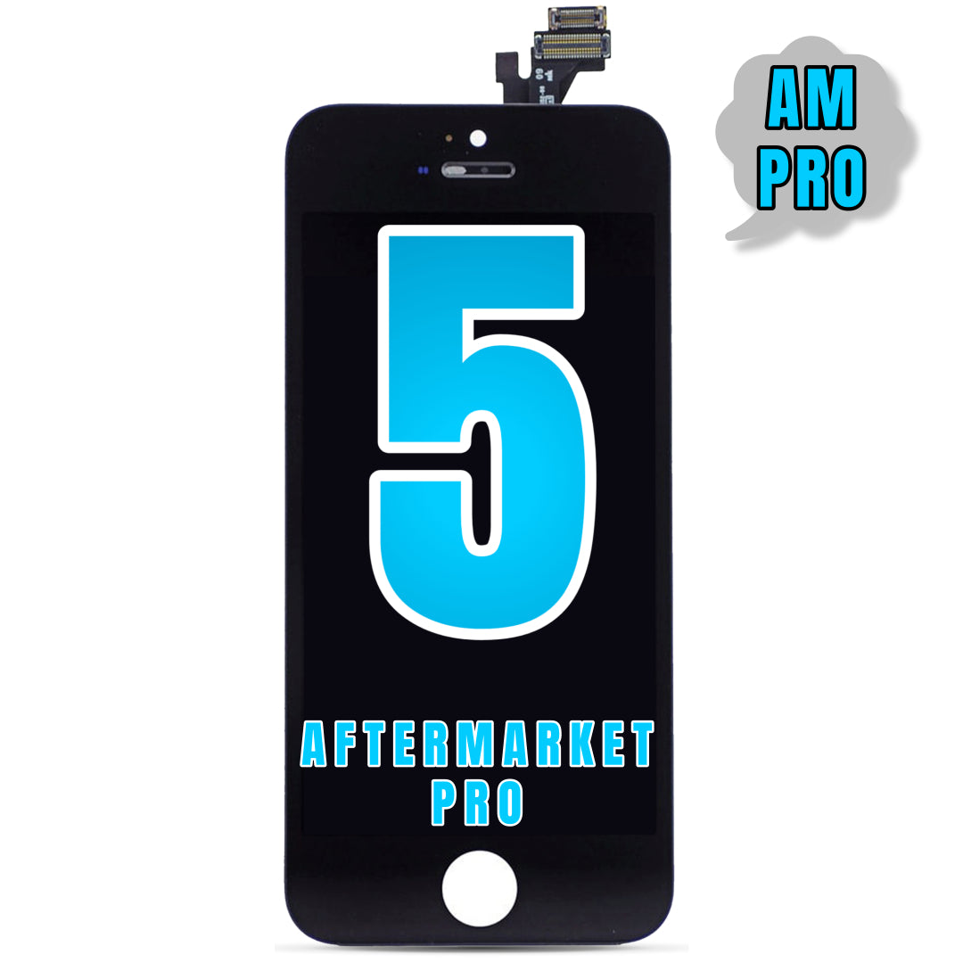 For iPhone 5 LCD Screen Replacement (Aftermarket Pro) (Black)