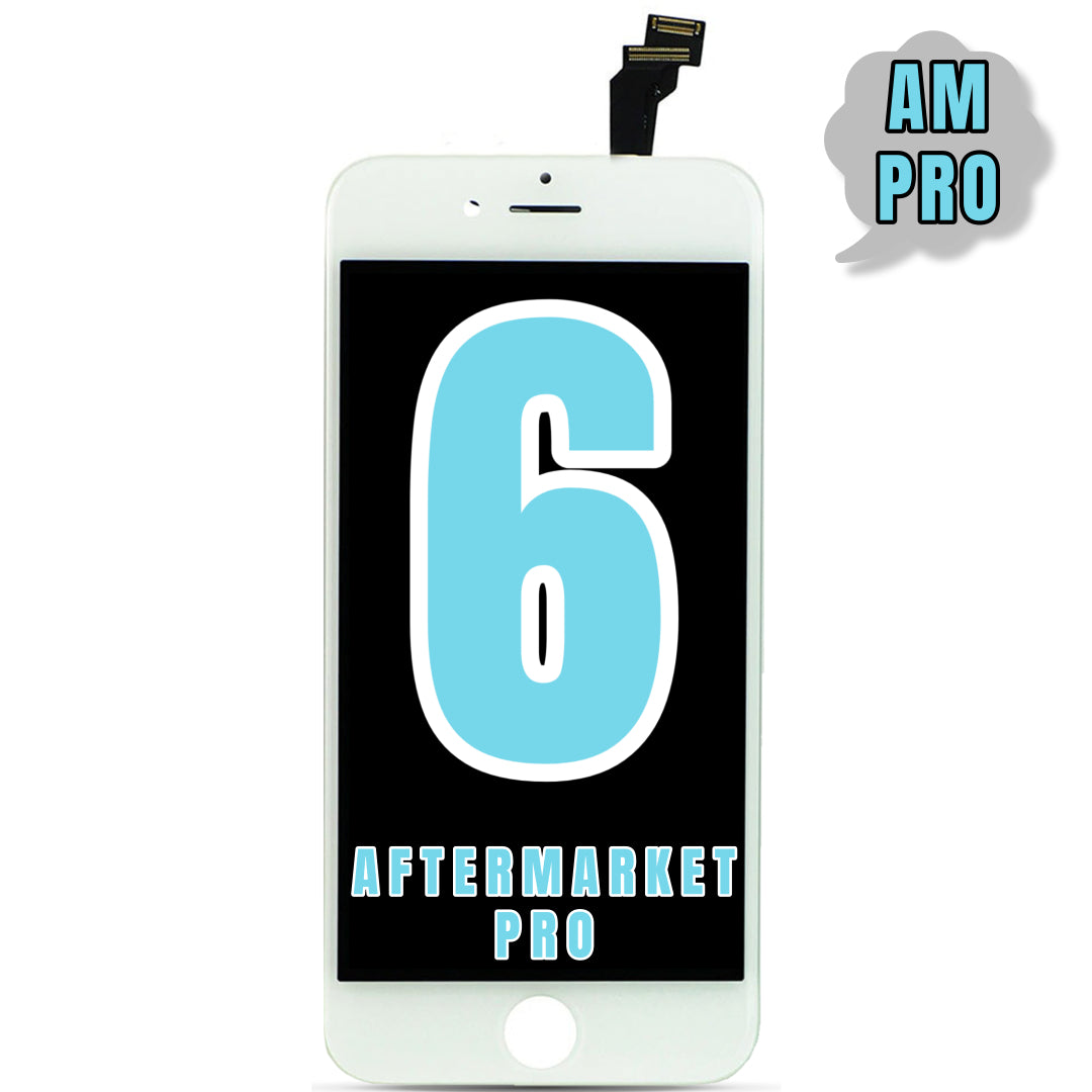 For iPhone 6 LCD Screen Replacement (Aftermarket Pro) (White)
