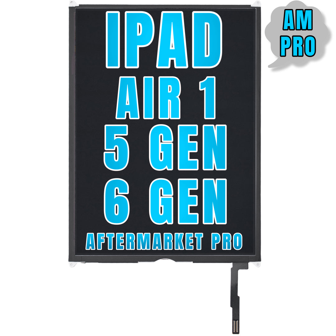 For iPad Air 1 / iPad 5th Gen (2017) / iPad 6th Gen (2018) LCD Screen Replacement (Aftermarket Pro) (All Colors)