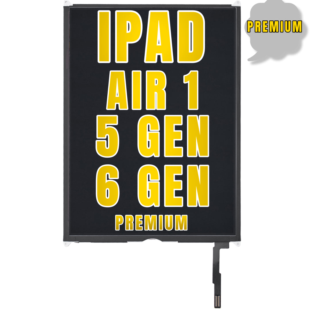 For iPad Air 1 / iPad 5th Gen (2017) / iPad 6th Gen (2018) LCD Screen Replacement (Premium) (All Colors)