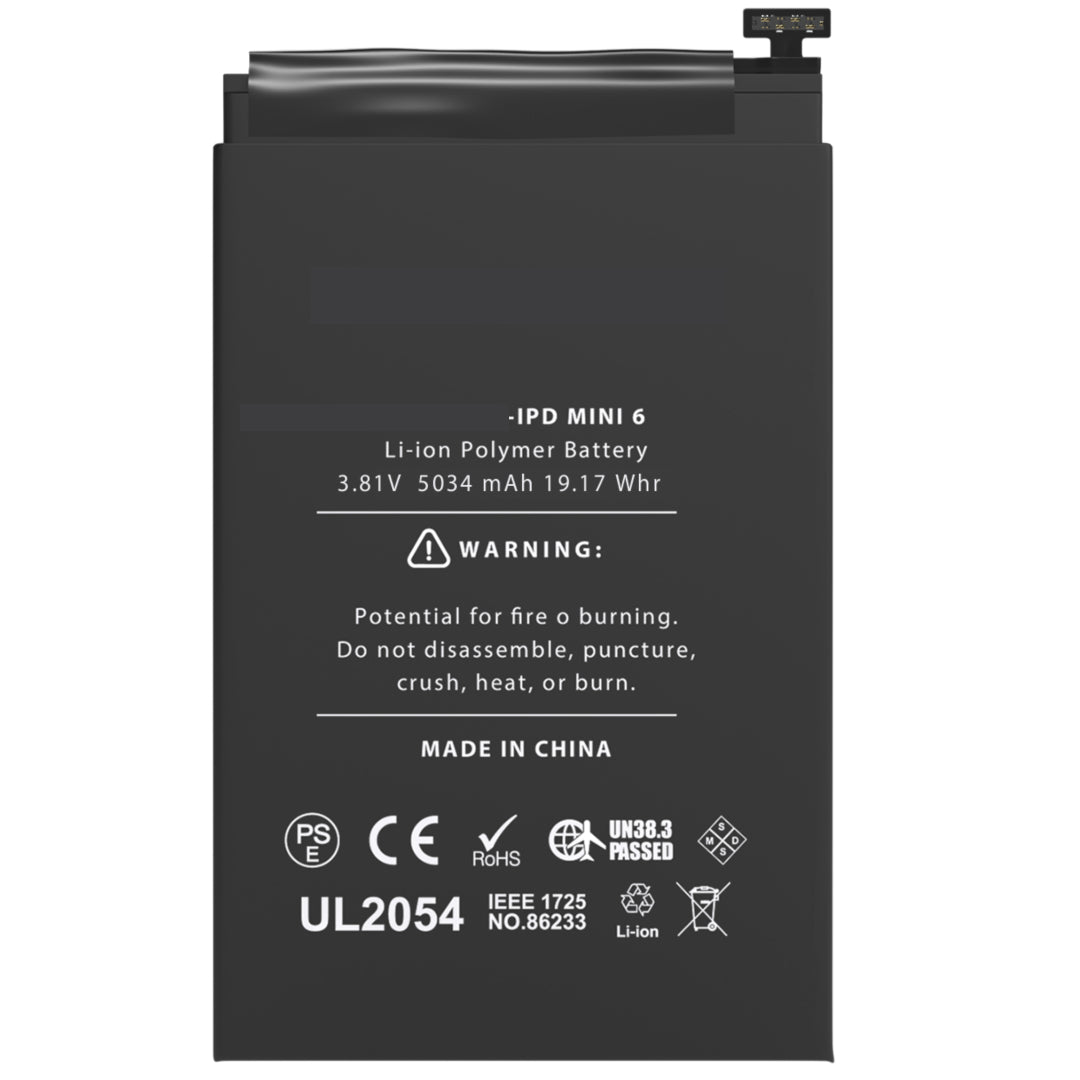 For iPad Mini 6 (2021) / Mini 7 (2024) Battery Replacement