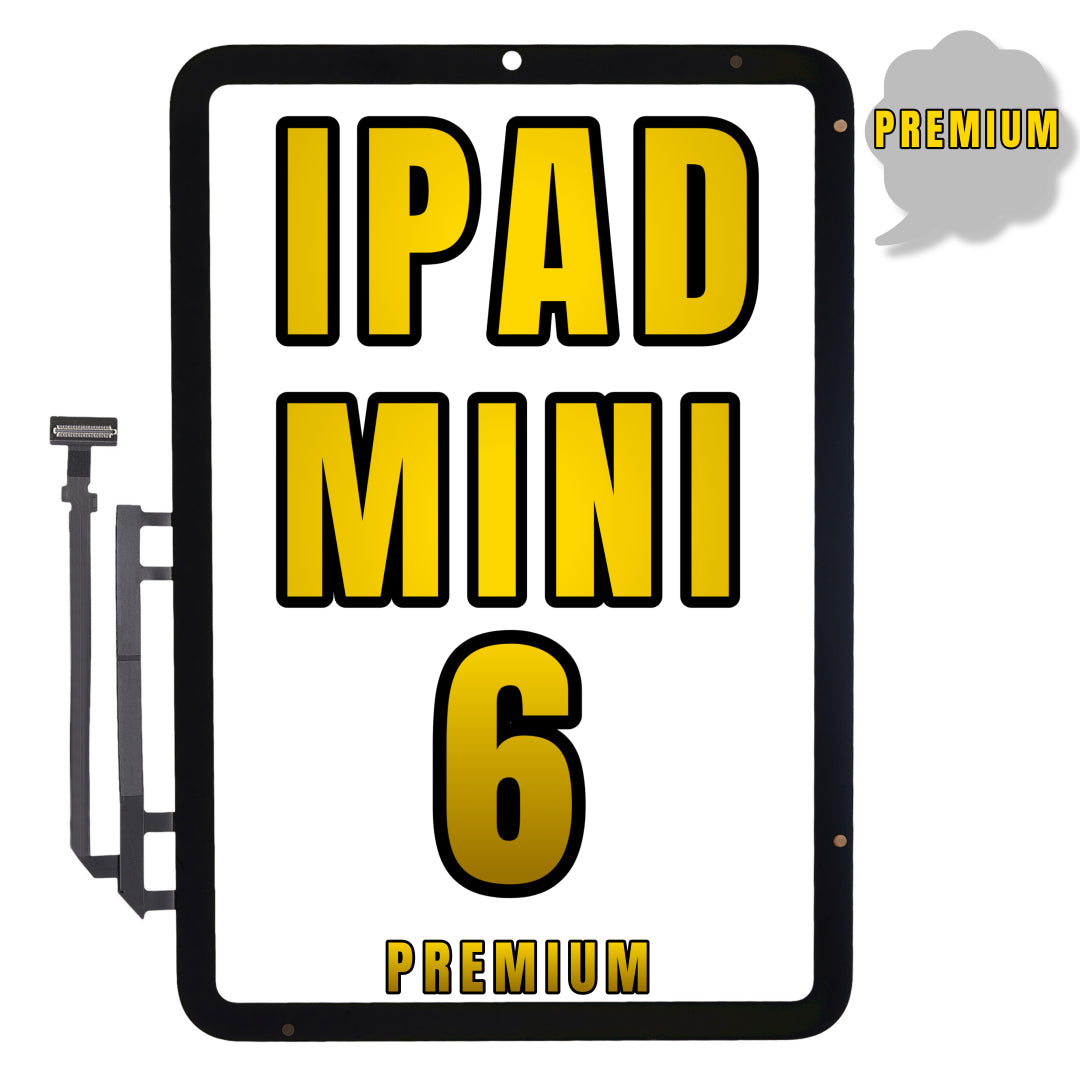 For iPad Mini 6 Digitizer Glass With OCA Replacement (WiFi & 4G Version) (Glass Separation Required) (Premium) (All Colors)