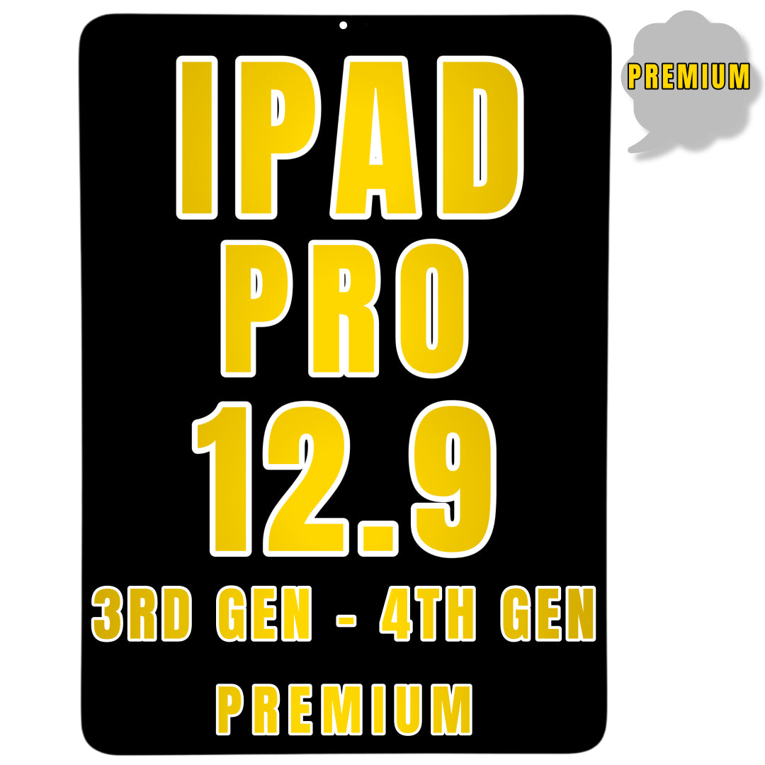 For iPad Pro 12.9" 3rd Gen (2018) / Pro 12.9" 4th Gen (2020) LCD And Digitizer Glass Replacement (Premium)