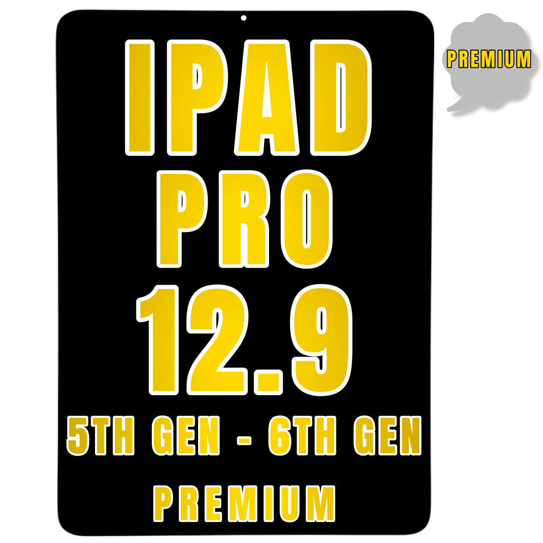 For iPad Pro 12.9" 5th Gen (2021) / iPad Pro 12.9" 6th Gen (2022) LCD And Digitizer Glass Replacement (Premium) (All Color)