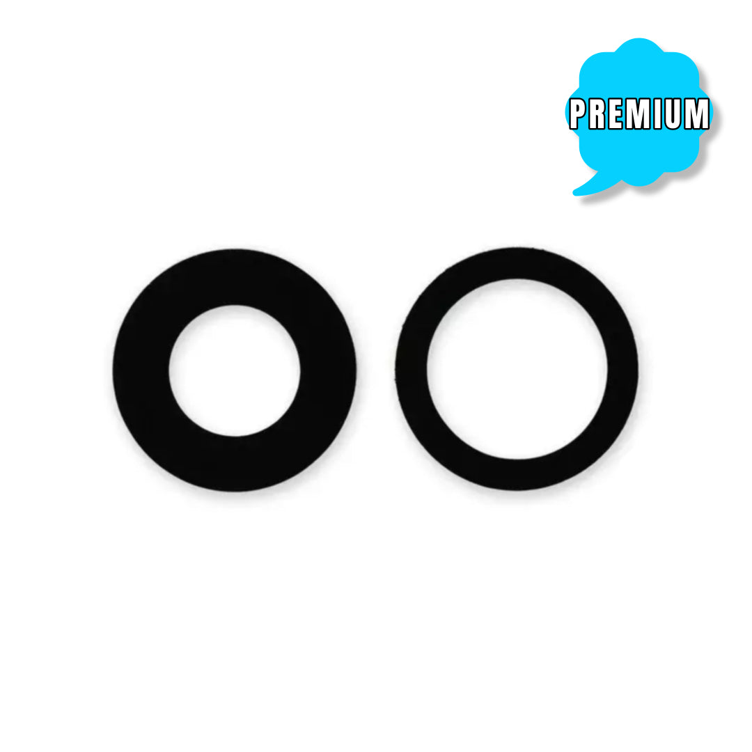 For iPhone 12 / 12 Mini Rear Back Camera Lens Replacement / Glass Only (Premium) (2 Pcs / Set)