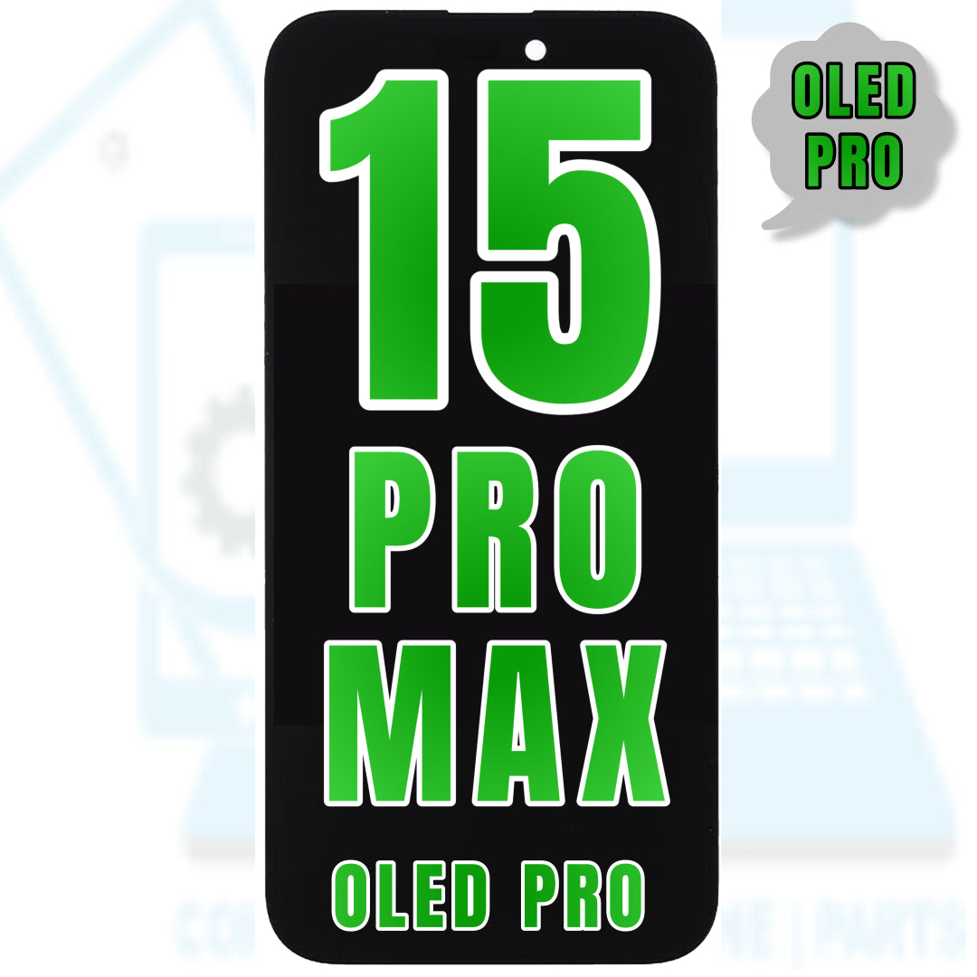 For iPhone 15 Pro Max OLED Screen Replacement (Oled Pro)