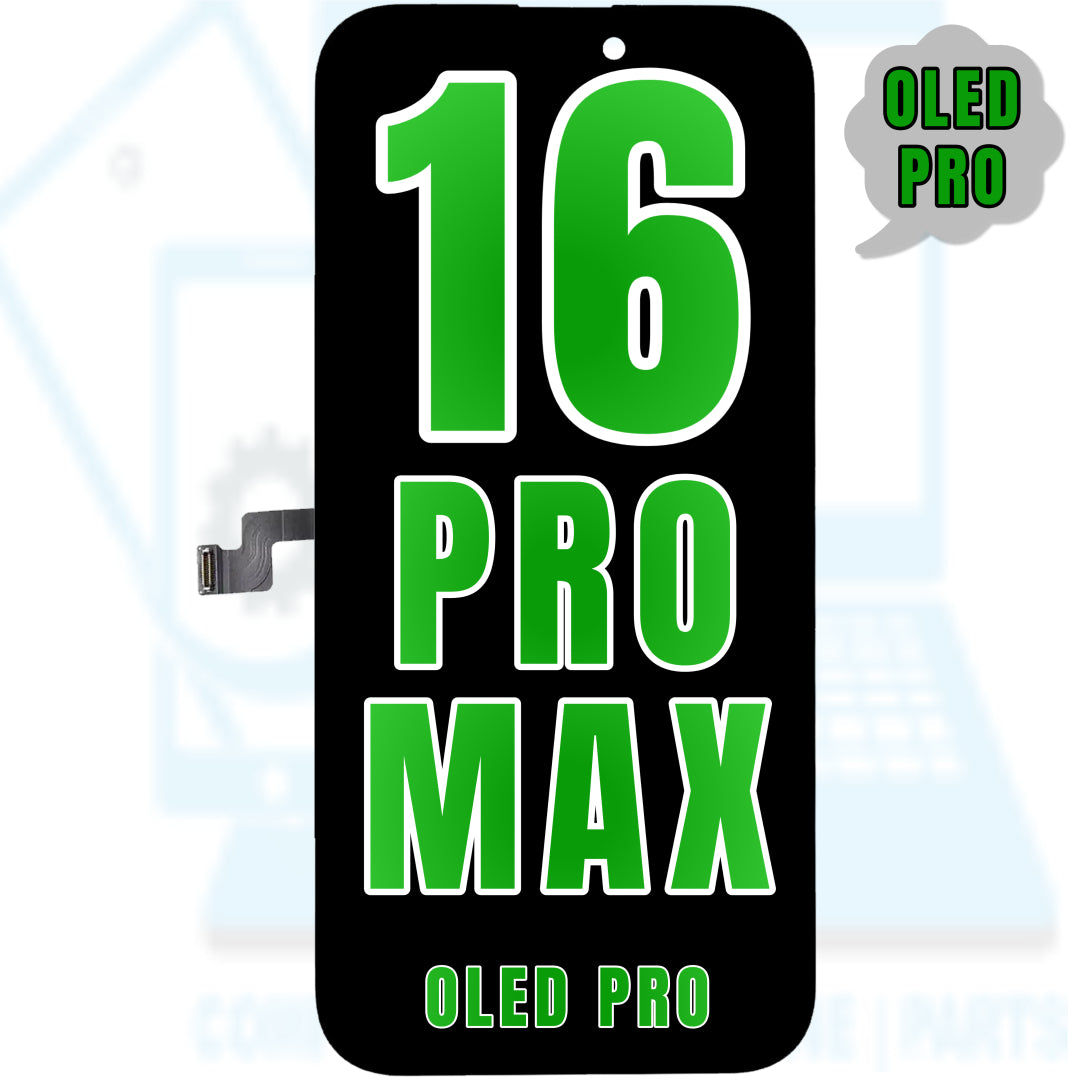 For iPhone 16 Pro Max OLED Screen Replacement (Oled Pro)