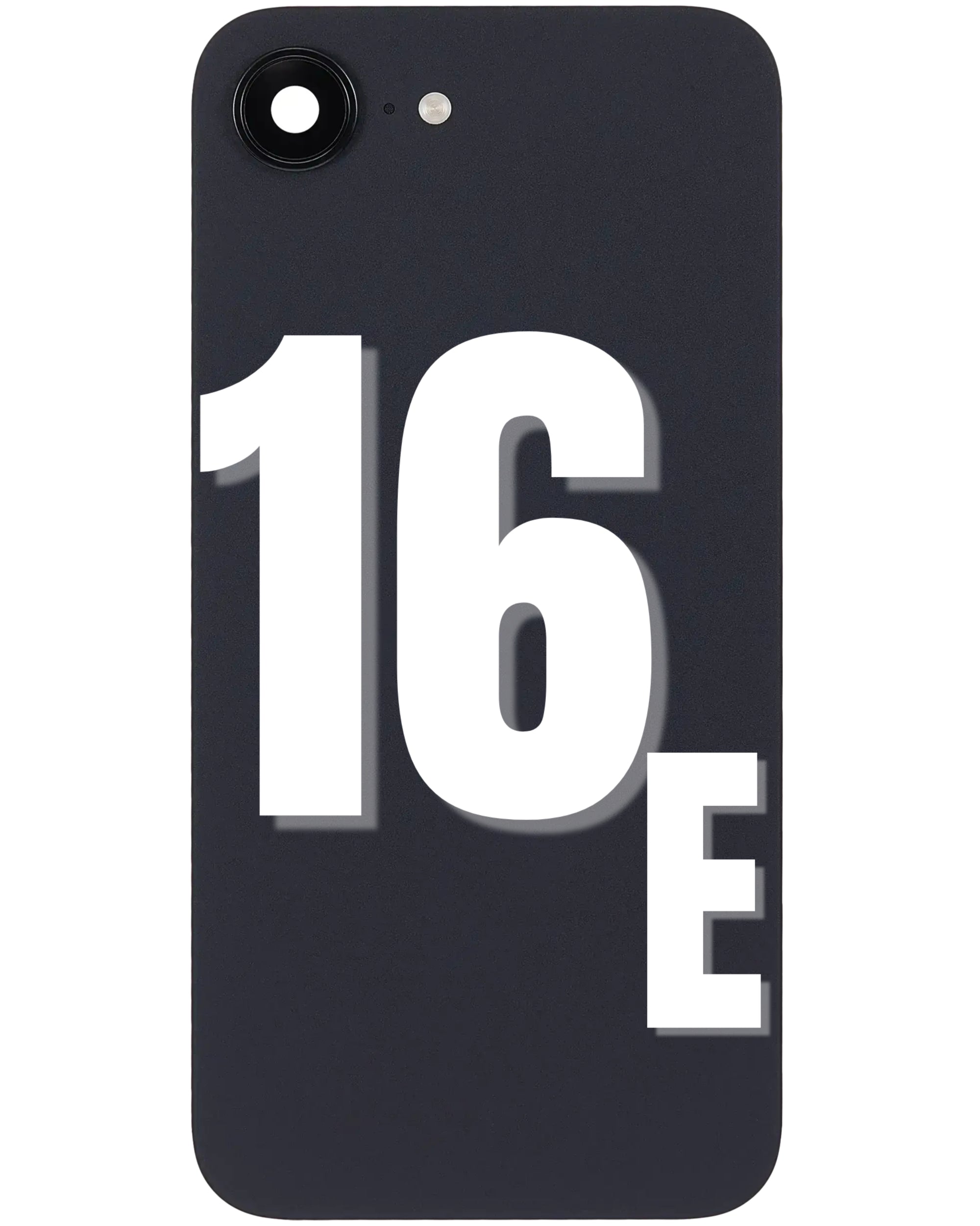 For iPhone 16e Back Glass Replacement with Pre-Installed MagSafe Magnet Steel Plate (All Colors)