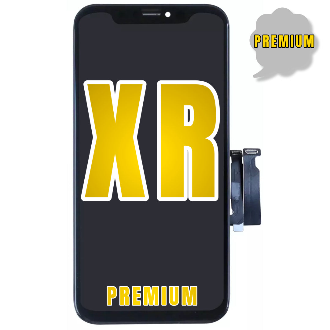 For iPhone XR LCD Screen With Steel Plate Replacement (Premium)