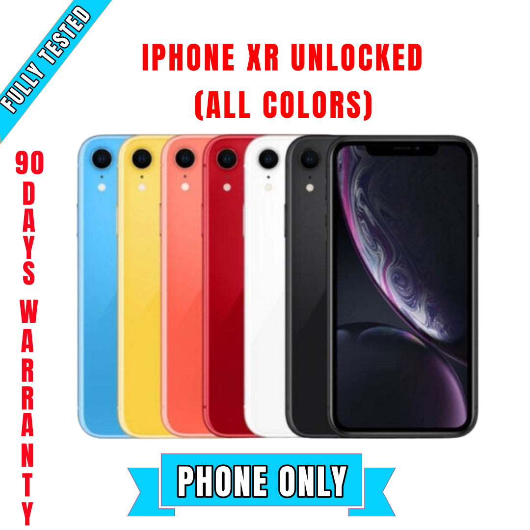 iPhone XR Factory Unlock (All Colors)