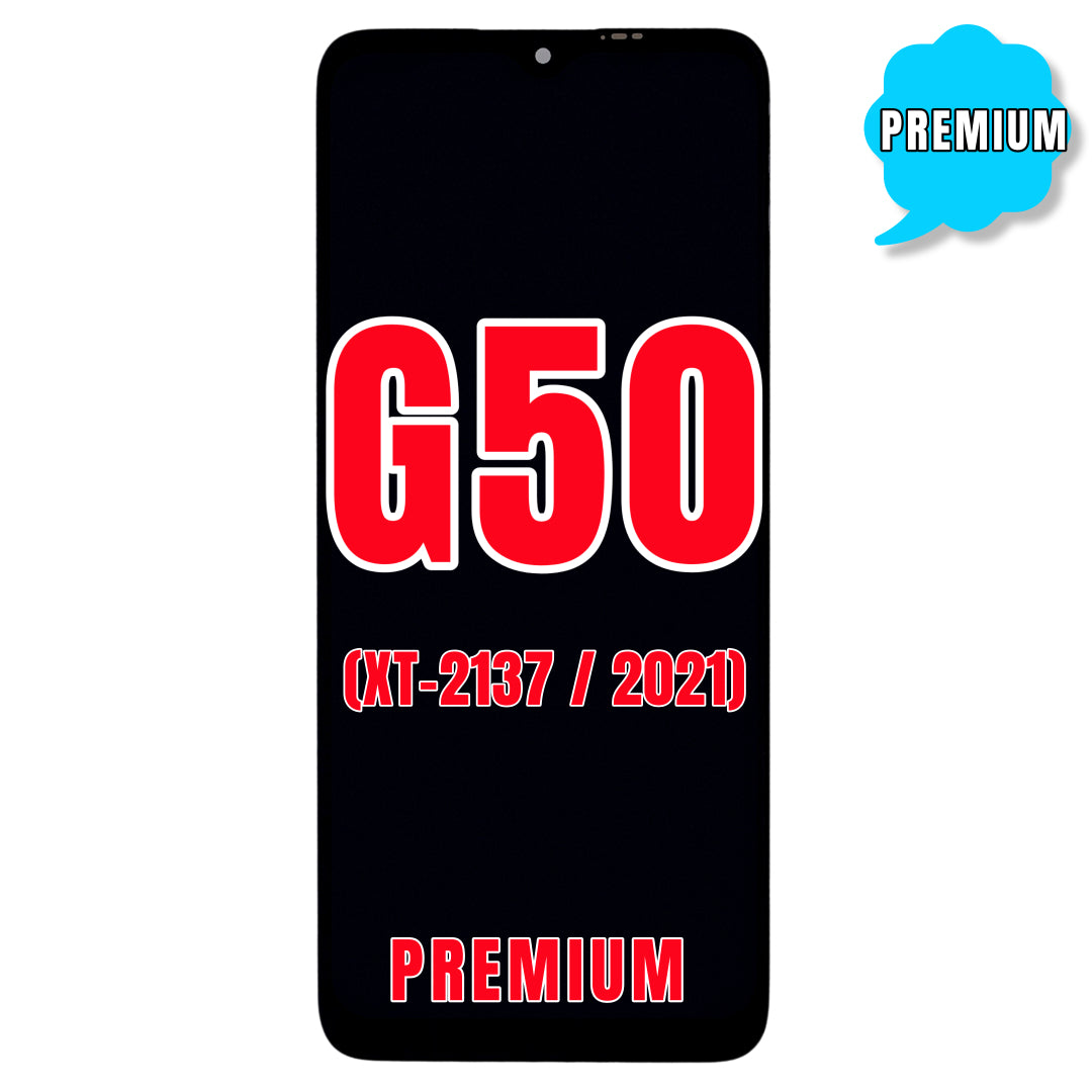 For Moto G50 (XT-2137 / 2021) LCD Screen Replacement Without Frame (Premium) (All Colors)