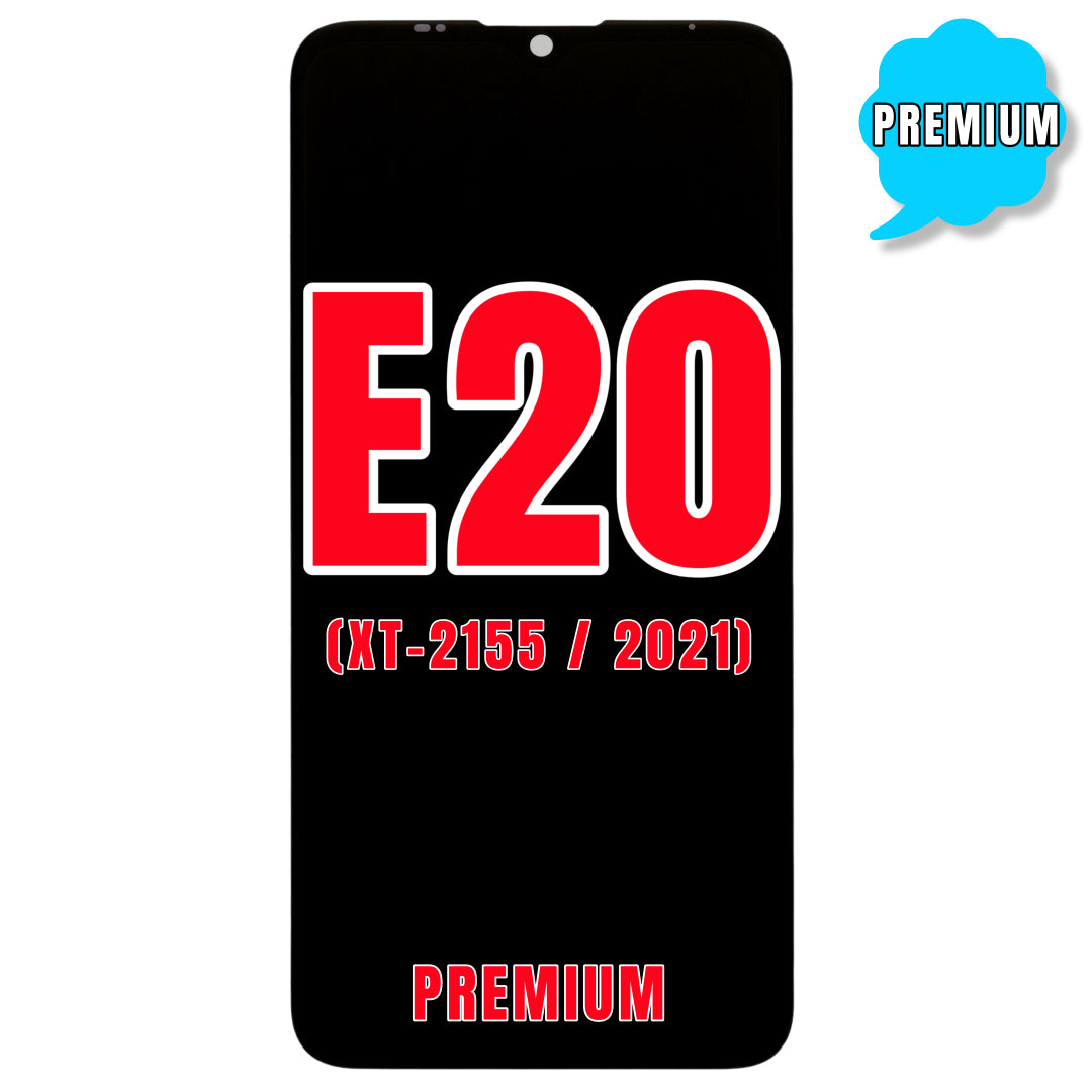 For Moto E20 (XT-2155 / 2021) LCD Screen Replacement Without Frame (Premium) (All Colors)