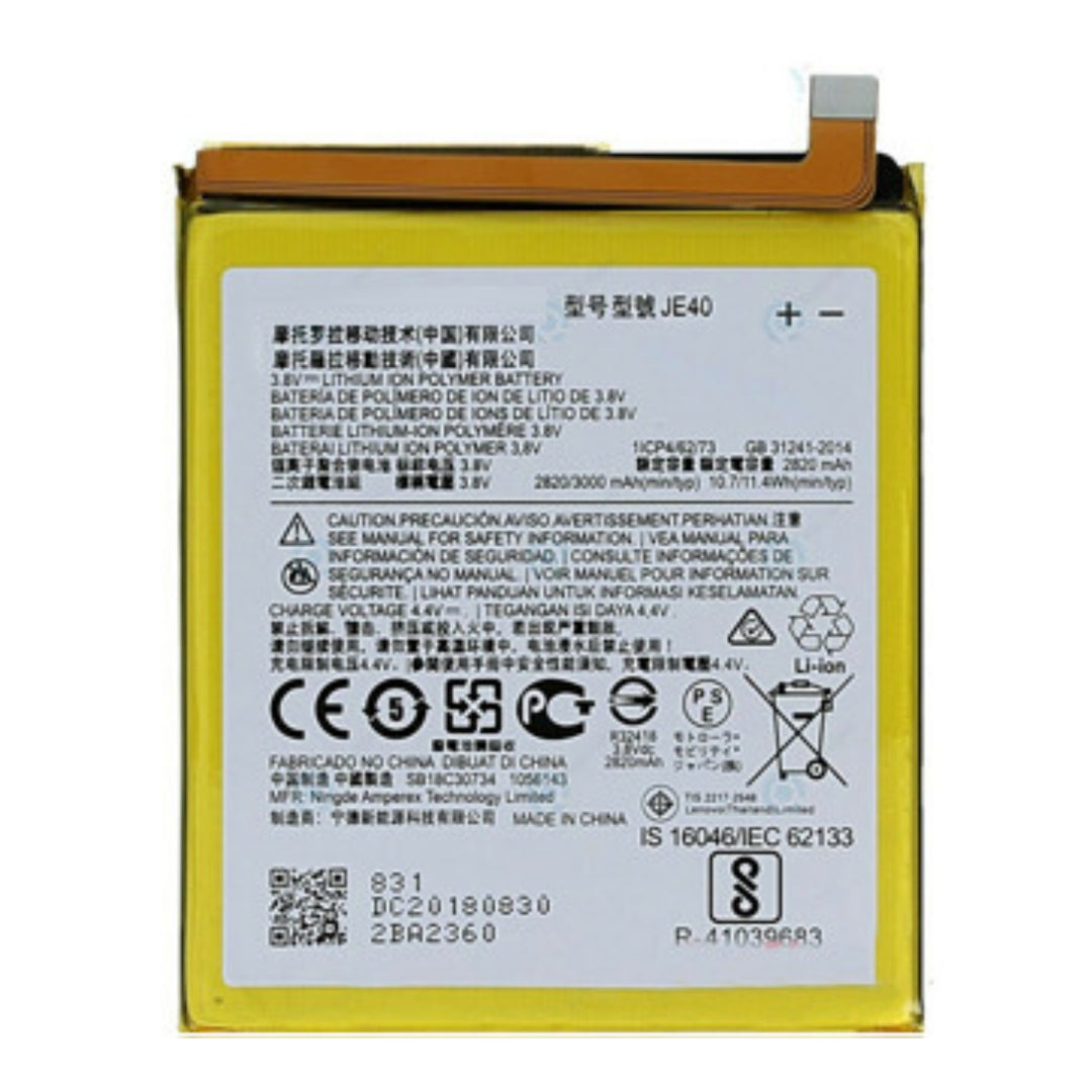 For Moto G7 Play (XT-1952 / 2019) Battery Replacement (JE40) (Premium)