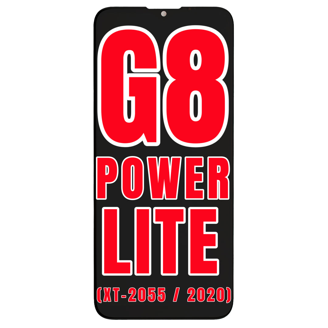 For Moto G8 Power Lite (XT-2055 / 2020) LCD Screen Replacement Without Frame (All Colors)