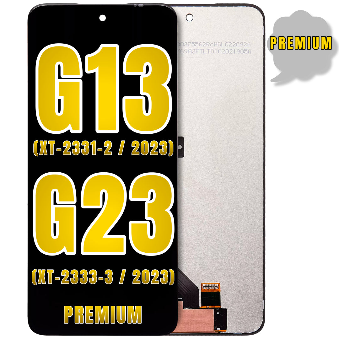For Moto G13 (XT-2331-2 / 2023) / G23 (XT-2333-3 / 2023) LCD Screen Replacement Without Frame (Premium) (All Colors)