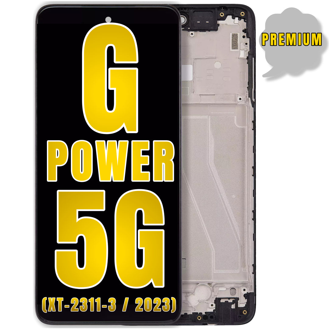 For Moto G Power 5G (XT-2311-3 / 2023) LCD Screen Replacement With Frame (Premium) (All Colors)