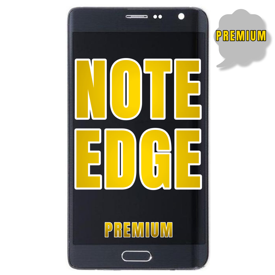 For Samsung Galaxy Note Edge OLED Screen Assembly Replacement Without Frame (Premium) (Black)