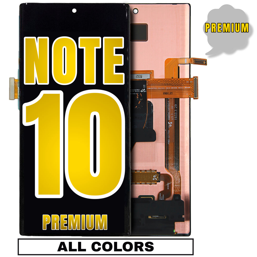 For Samsung Galaxy Note 10 OLED Screen Replacement Without Frame (Premium) (All Colors)