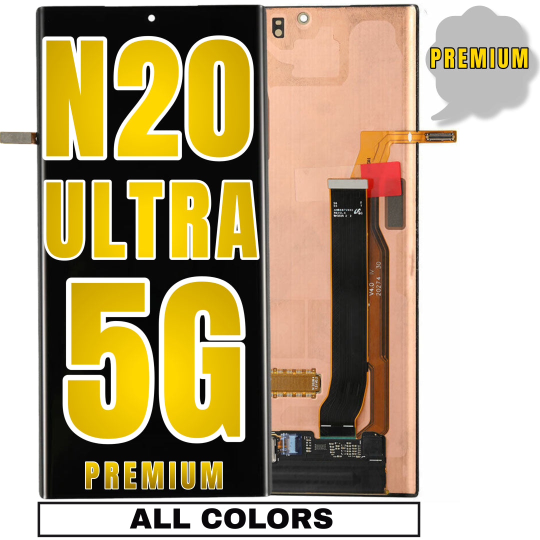 For Samsung Galaxy Note 20 Ultra 5G OLED Screen Replacement Without Frame (Premium) (All Colors)