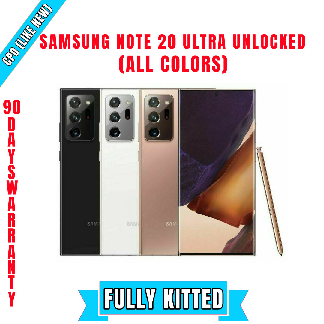 Samsung Note 20 Ultra 5G Factory Unlock (All Colors)